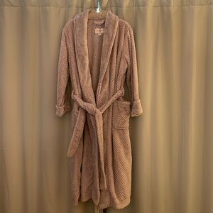 3‎ for 25! CAROLE HOCHMAN women’s Plush Wrap Robe, size medium